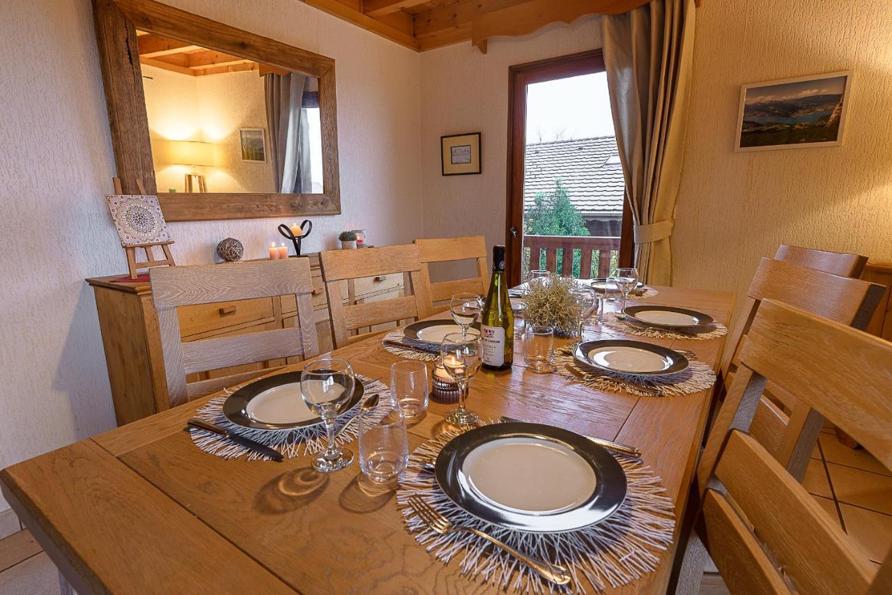 St Jorioz- Cosy Chalet Vue Lac Et Montagnes - Lla Selections By Location Lac Annecy Сен-Жорьо Экстерьер фото